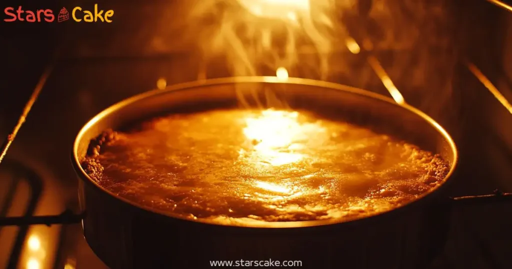pickle cake in oven Pickle cake baking in oven