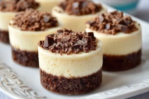 Brownie Bottom Mini Cheesecakes: The Ultimate Bite-Sized Dessert Combo