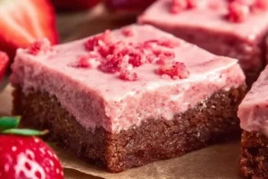 Strawberry Brownies